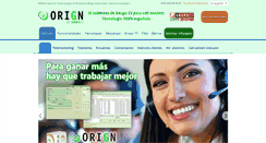 Desktop Screenshot of orign.com